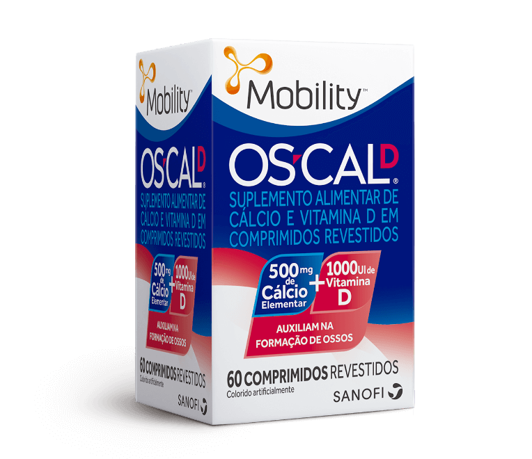 Embalagem OsCal<sup>®</sup> D 100